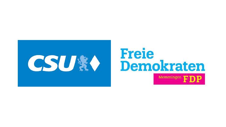 gemeinsame Stellungnahme der Memminger CSU-FDP Stadtratsfraktion
