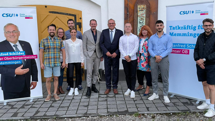 FDP Memmingen nominiert Manfred Schilder als Oberbürgermeisterkandidaten